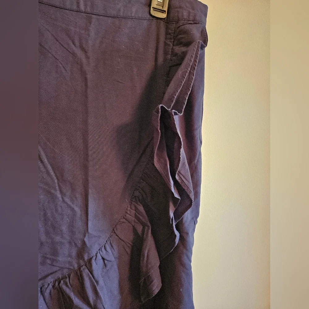 GAP Blue Ruffle Skirt NWT 14 - Picture 3 of 4